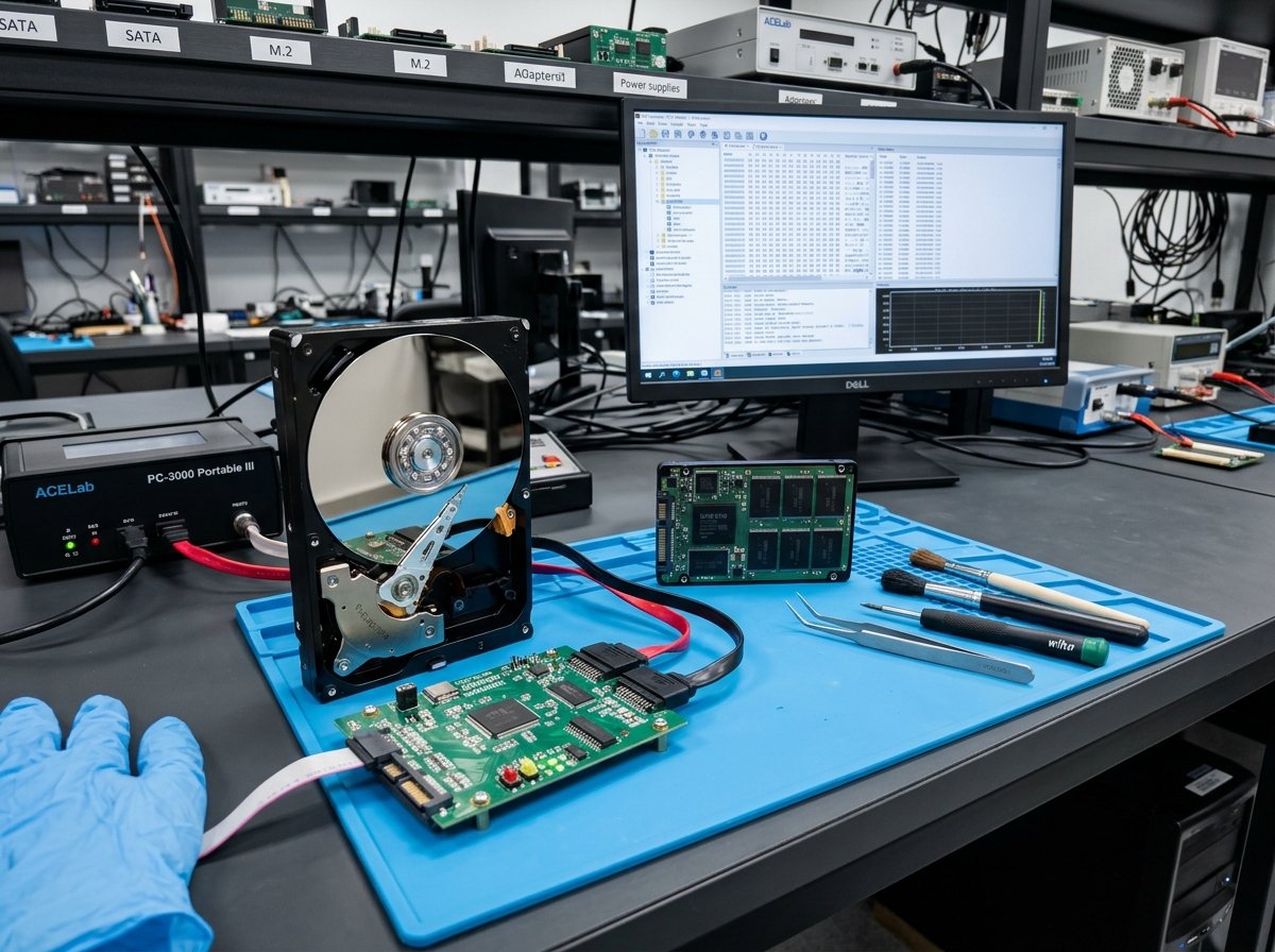 Hard Drive & SSD Data Recovery Assessment in London Specialist Workshop in London